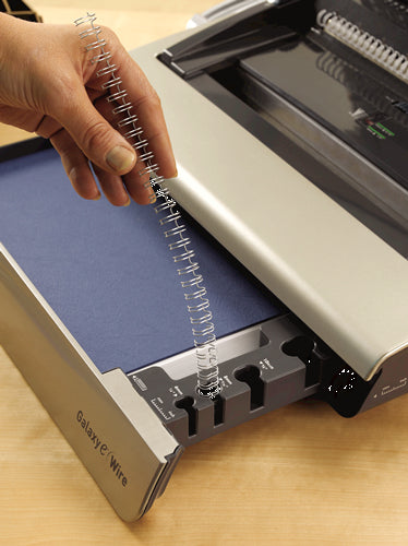 Fellowes Galaxy Drahtbindegerät – Drahtbindung, A4, 20 Blatt, Bindekapazität 130 Blatt