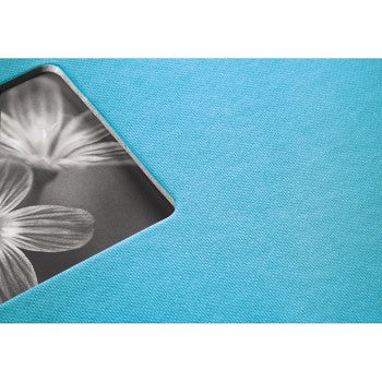 Hama Fotoalbum Wiro Fine Art – türkis, mit Pergaminzwischenblättern, Papier, 360 × 320 mm