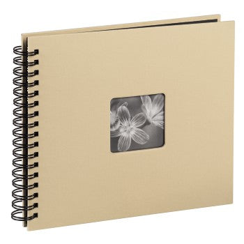 Hama Fotoalbum – für 360 × 320 mm, taupe, mit Pergaminzwischenblättern, Papier