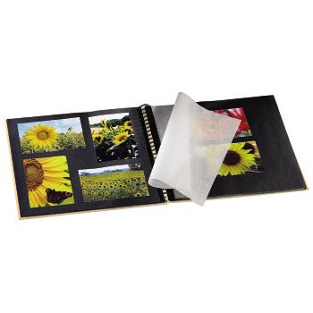 Hama Fotoalbum – für 360 × 320 mm, taupe, mit Pergaminzwischenblättern, Papier