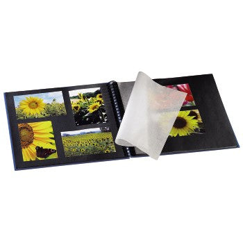 Hama Fotoalbum – Azur, mit Pergaminzwischenblättern, Spiralbindung, Papier, 360 × 320 mm