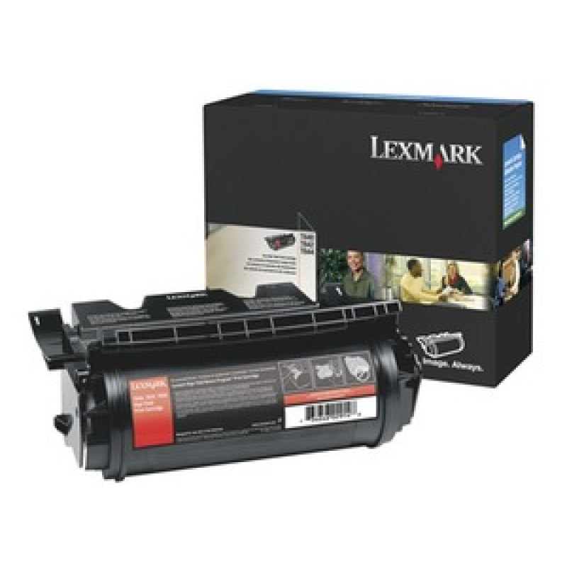 Lexmark Toner – schwarz, 21000 Seiten – für T640/T642/T644