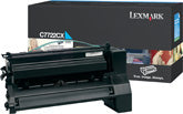 Lexmark C7722CX Cyan Toner – Original – 15'000 Seiten – für Lexmark X772e/C772n/C772dn und andere