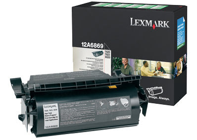 Lexmark 12A6869 (31I12A6869) Schwarzer Toner – Original – 30'000 Seiten – für Lexmark T620/T620dn/T620in und andere