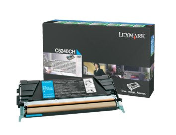 Lexmark Toner – cyan, 5000 Seiten