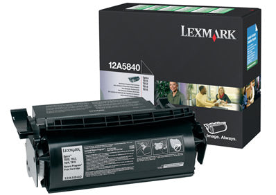 Lexmark Toner – schwarz, 10000 Seiten