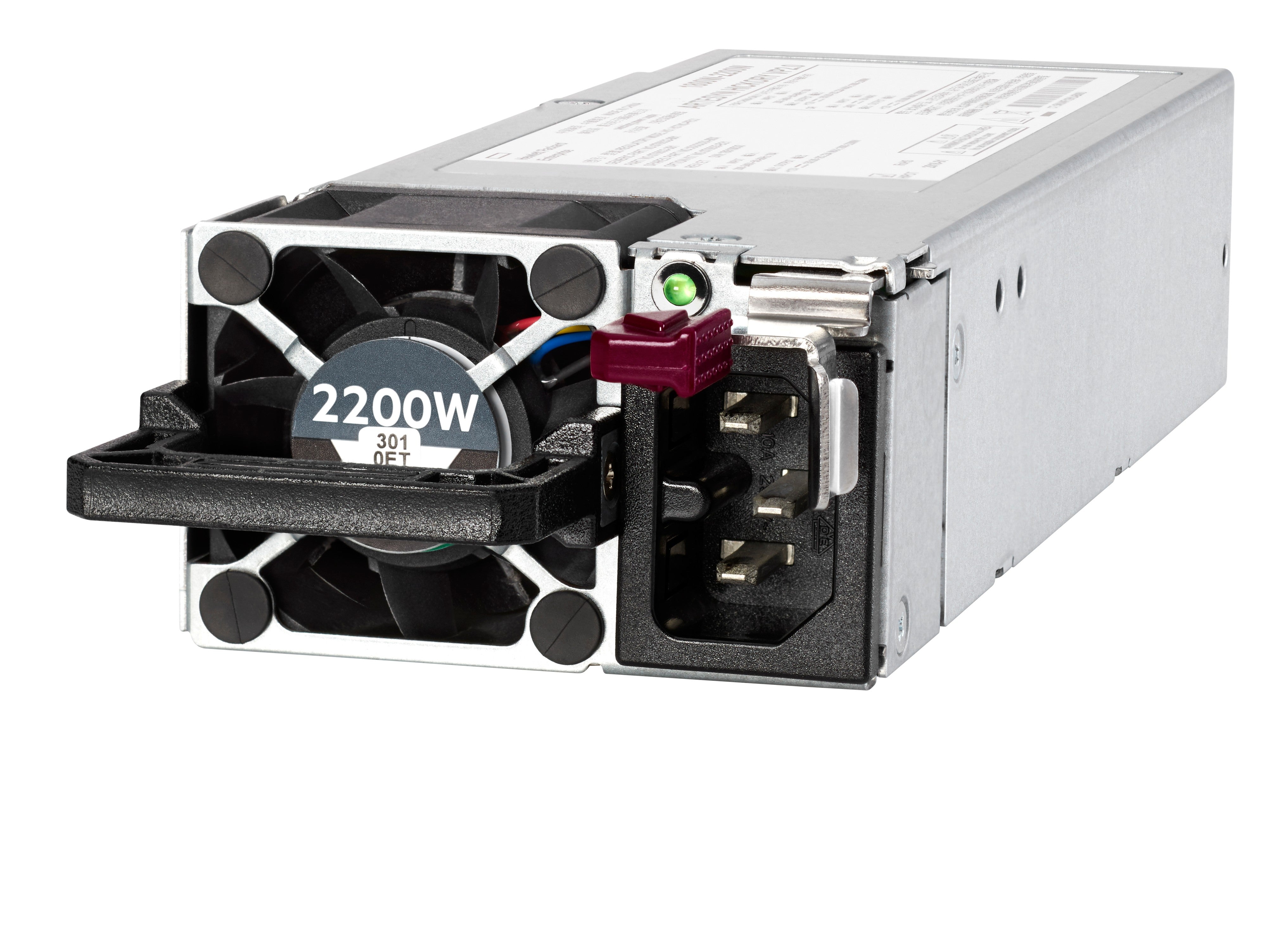 HPE Netzteil 2200 W – 80 PLUS Platinum, Hot-Plug, Flex Slot