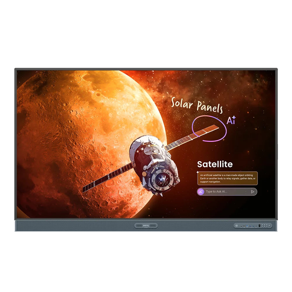 BenQ RP7505 – 75" Touch, 3840 × 2160 (4K), IPS, LAN
