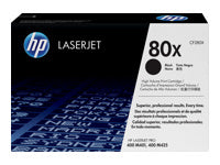 HP Toner 80X – schwarz, 6900 Seiten