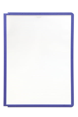 Durable SHERPA Sichttafel – A4 – violett, entspiegelt, scannertauglich – Pack à 5