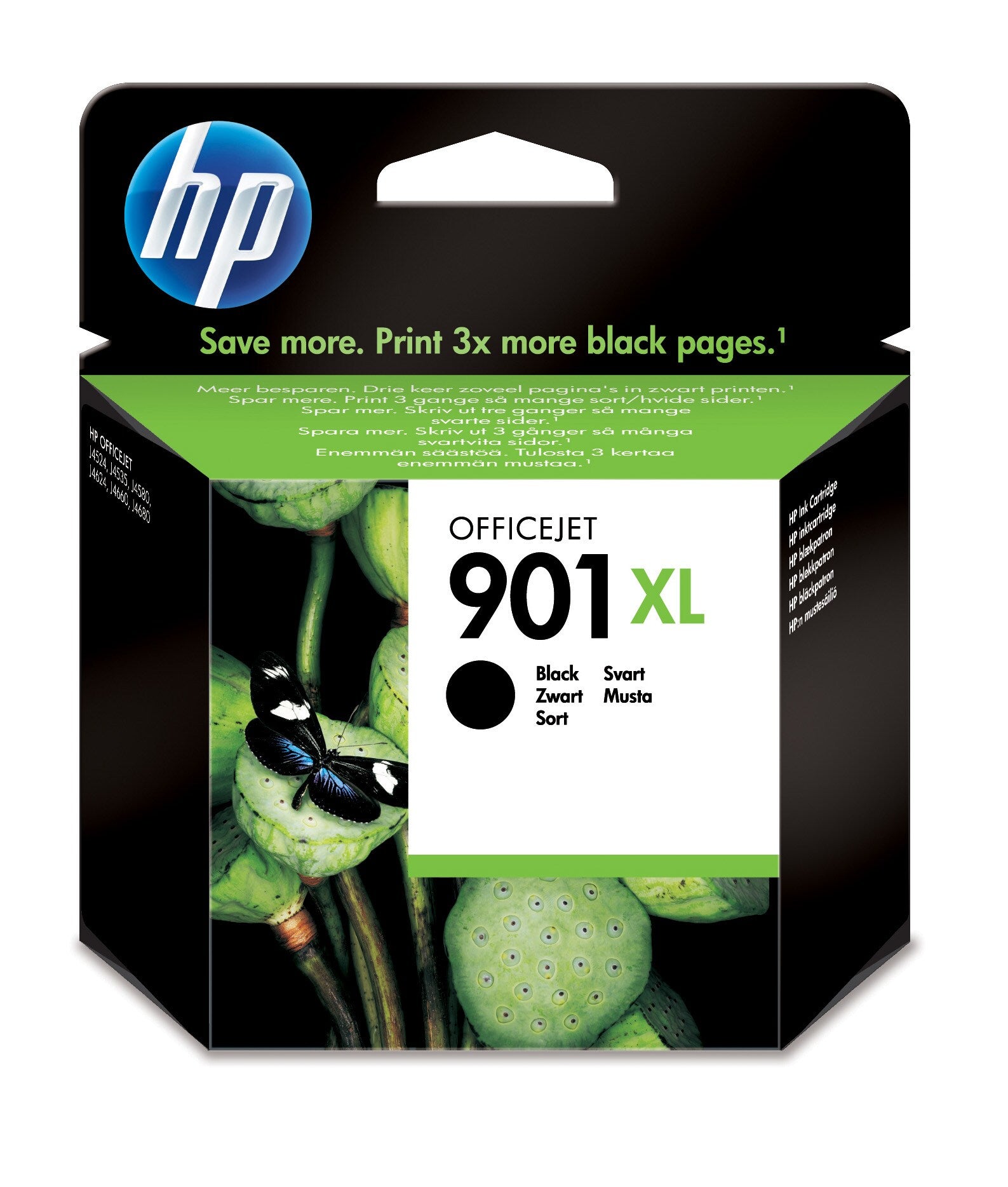 HP Tintenpatrone 901XL, Schwarz, 700 Seiten