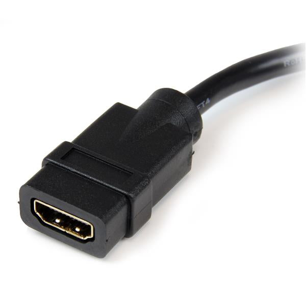 StarTech.com HDMI zu DVI-D Adapter – 1920 × 1200, 20 cm, passiv, schwarz