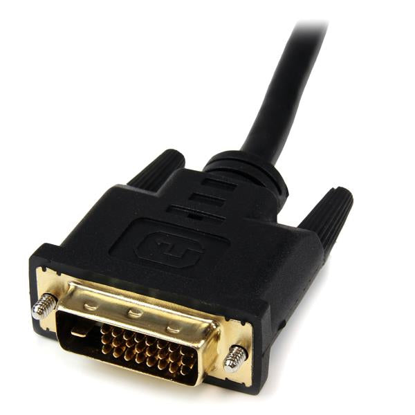 StarTech.com HDMI zu DVI-D Adapter – 1920 × 1200, 20 cm, passiv, schwarz