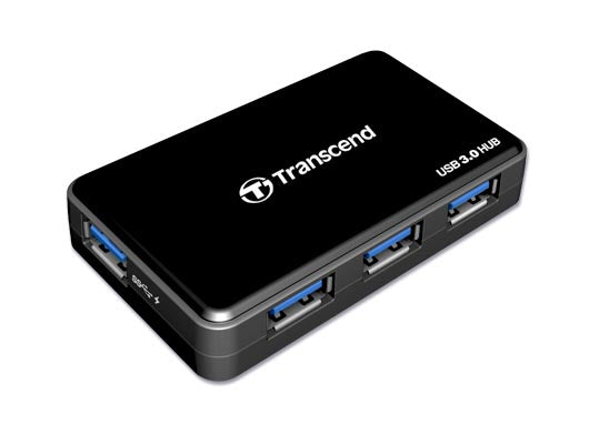 Transcend HUB3 USB-Hub – 4× USB-A, für Windows/Mac/Linux