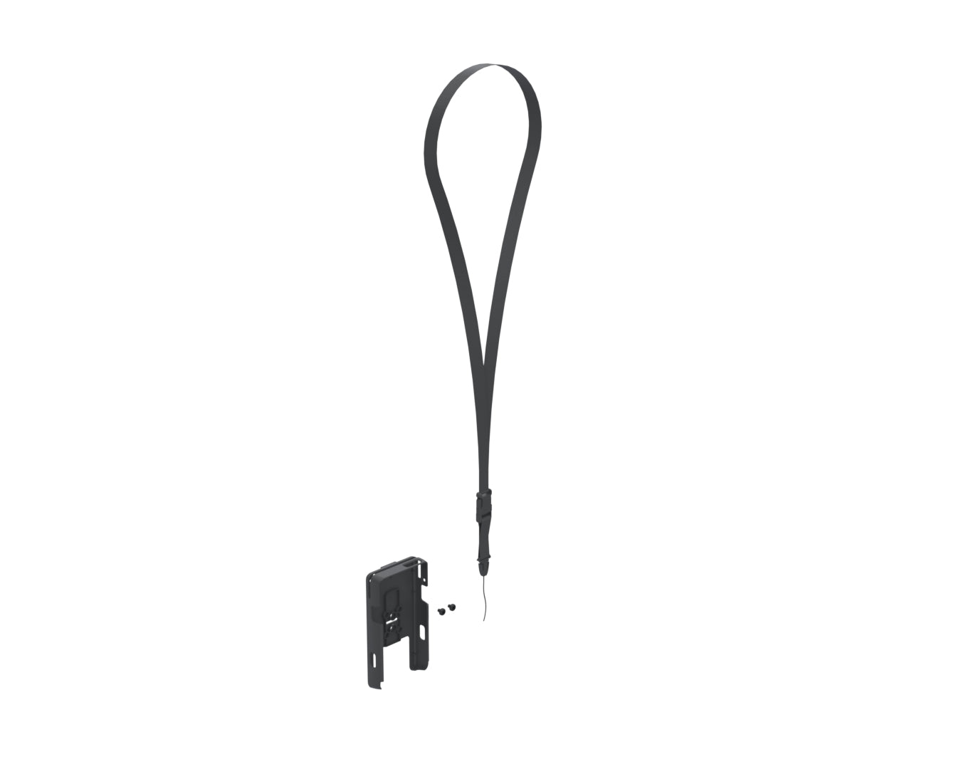 Ergonomic Solutions Schultergurt, Schwarz – für Ingenico iSMP4