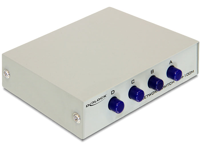 DeLOCK 87588 – Unmanaged Switch – 4× 10/100 Mbit/s
