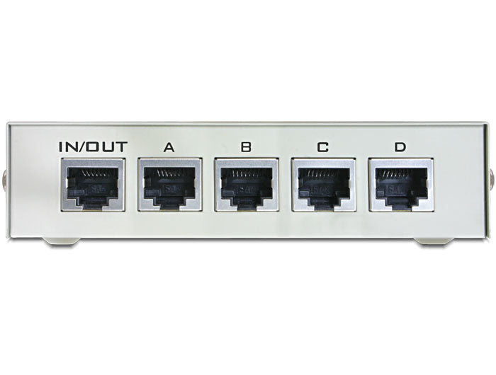 DeLOCK 87588 – Unmanaged Switch – 4× 10/100 Mbit/s