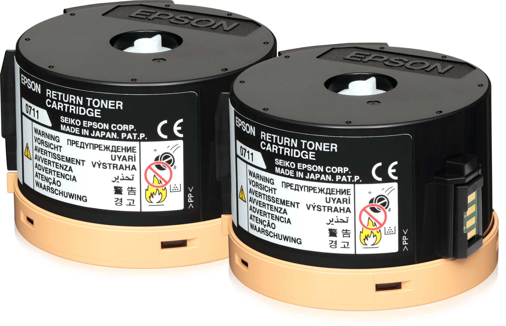 Epson Toner-Multipack S050711 – schwarz, 2500 Seiten – für Epson AL-M200/MX200