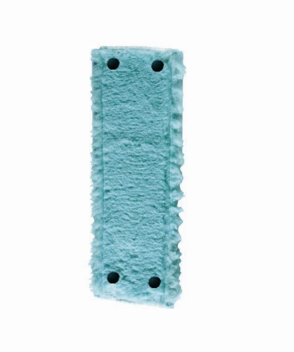 Leifheit Wischbezug Twist static plus – 1 Stk. – Mikrofaser – grün – für Leifheit Clean Twist – 33 cm
