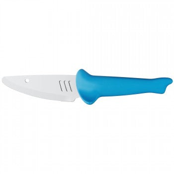 WMF Kinder-Küchenmesser, Edelstahl (Cromargan), Kunststoffgriff, Blau