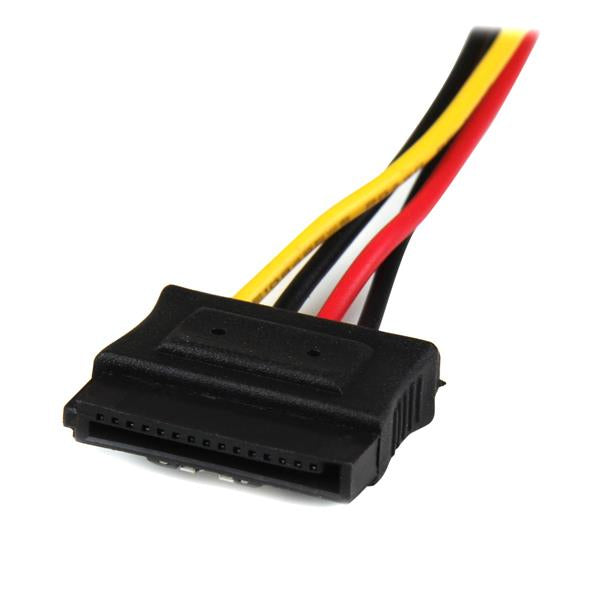 StarTech.com LP4–2× SATA Stromkabel – Molex (4‑pin)–2× SATA 15‑Pin, 0,304 m