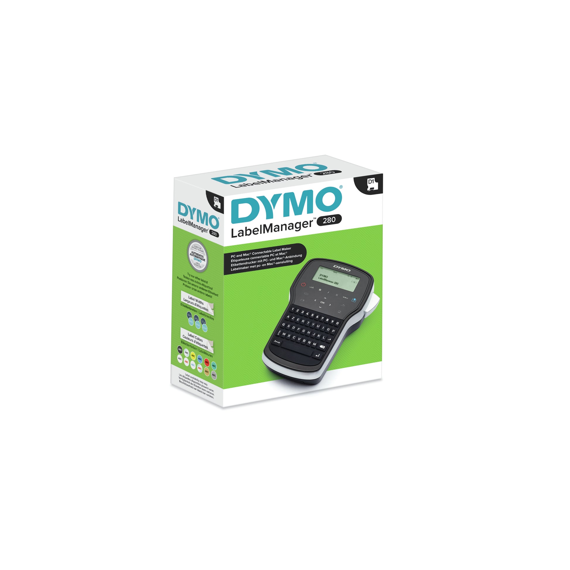 DYMO LabelManager LMR-280 – Beschriftungsgerät für Bänder bis 12 mm