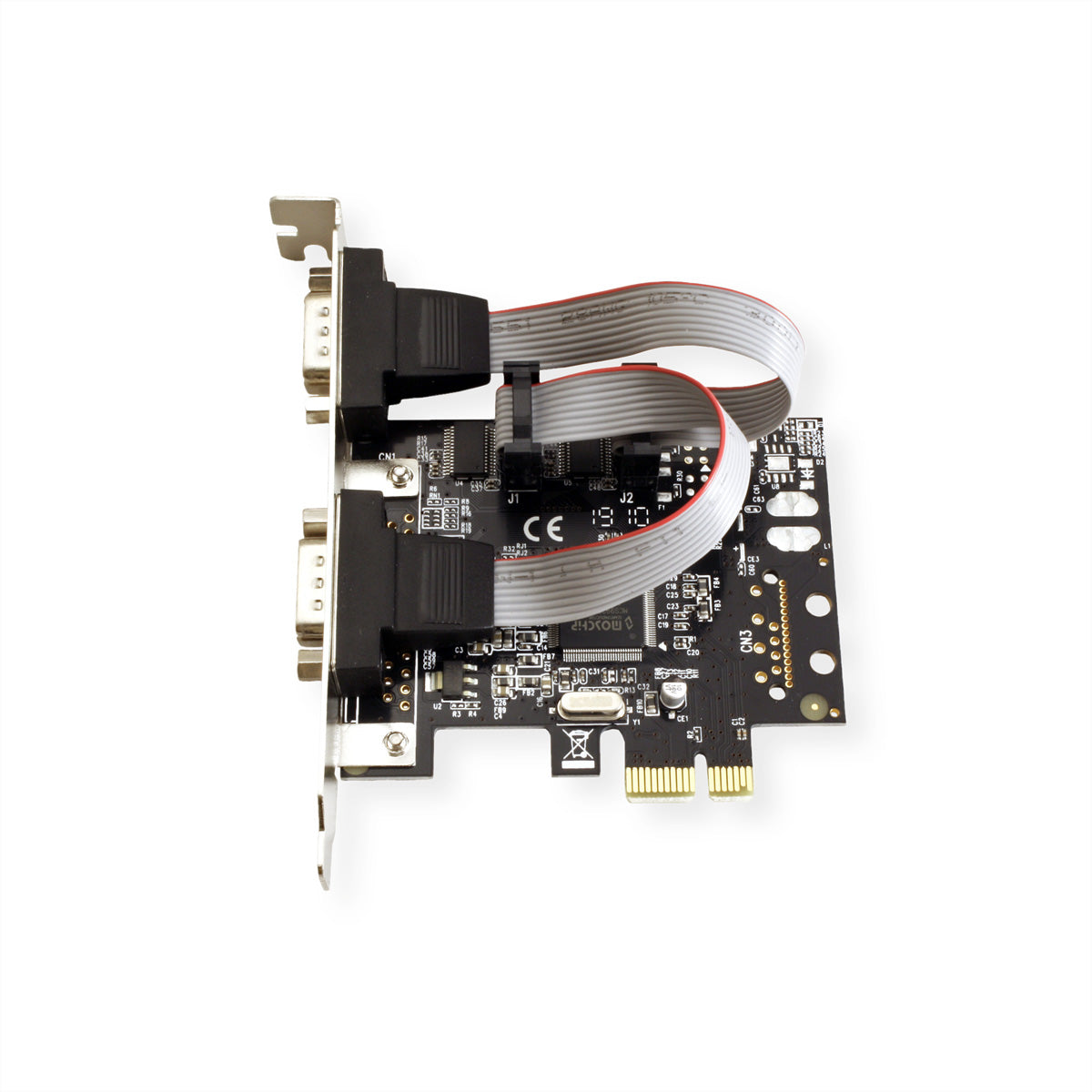 VALUE PCIe Seriell – 2×DB‑9 (RS‑232)