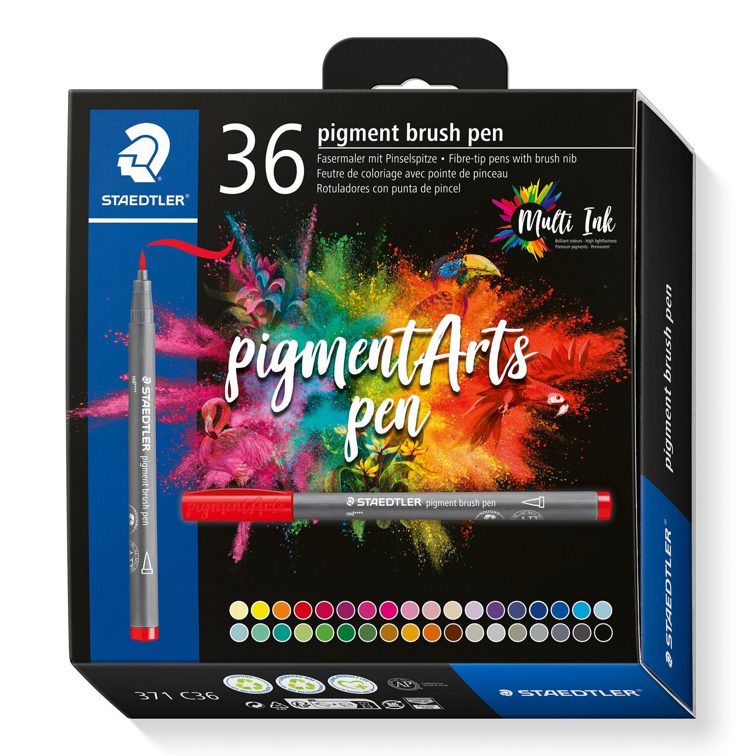 Staedtler Waschbare Filzstifte, 36 Farben