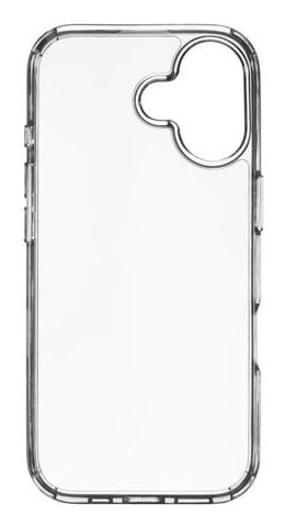Black Rock Backcover – für Apple iPhone 17, PC+TPU, Transparent, kratzresistent