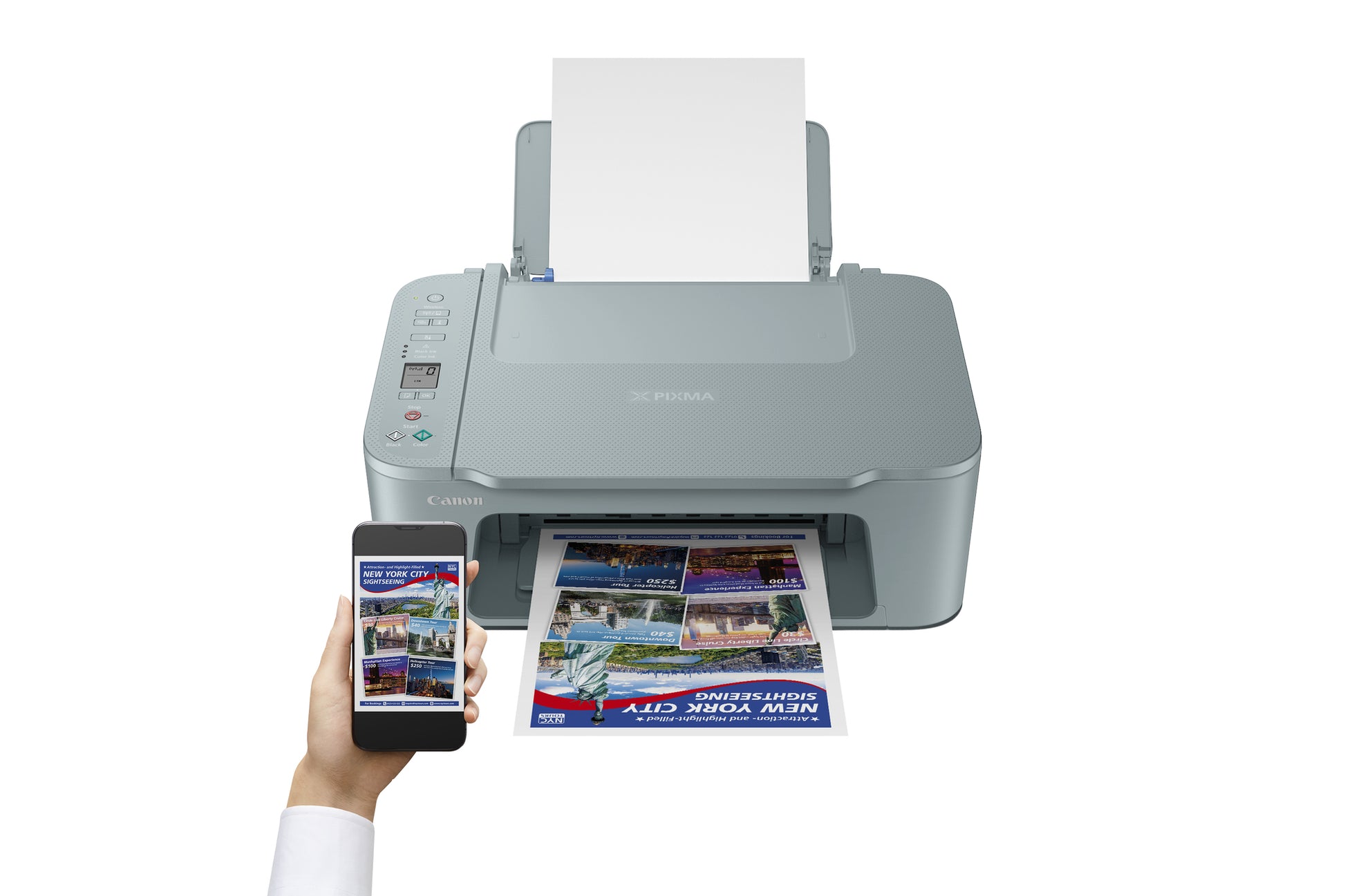 Canon PIXMA TS3752I – Farbiges Tintenstrahl-MFP A4, 3-in-1