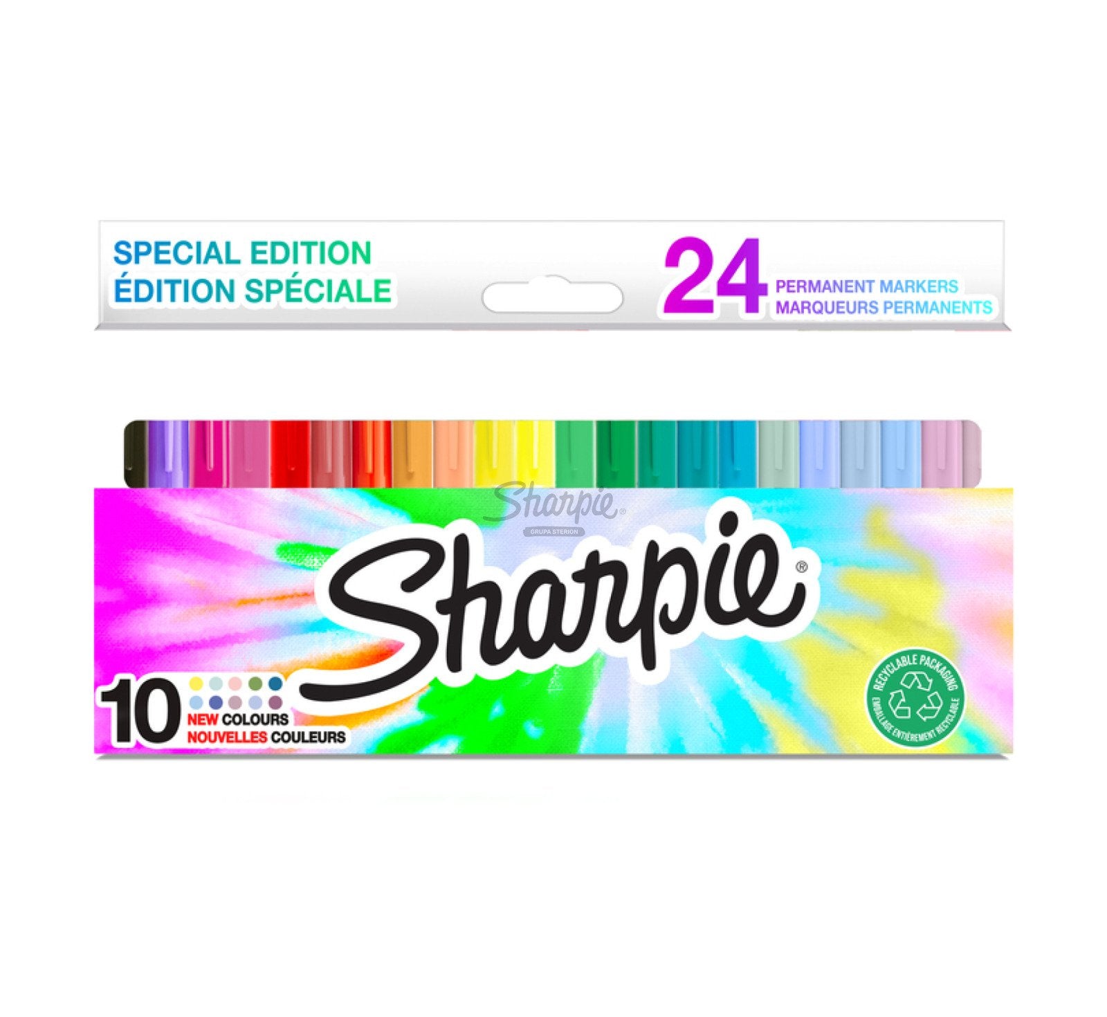 Sharpie Permanentmarker – sortiert, 24 Stück