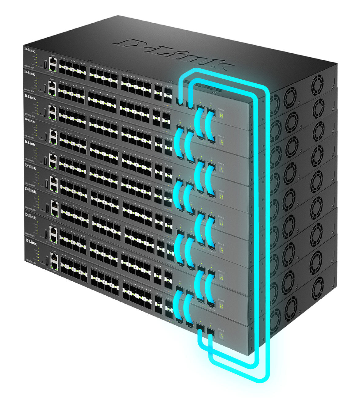 D-Link DXS-3410-32SY/E – Managed Switch – 28×10G SFP+, 4×25G SFP28, L3, 1U