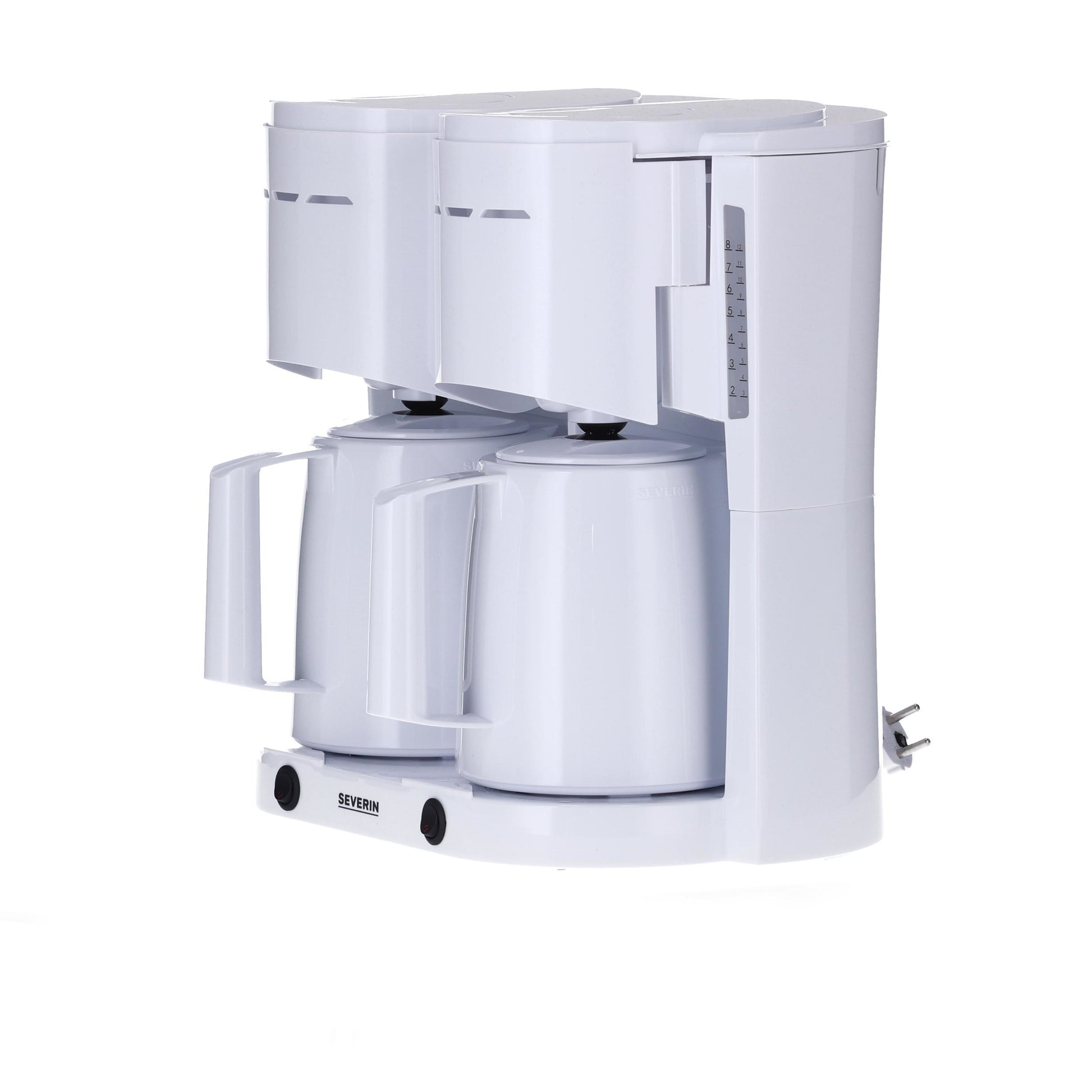 Severin KA9314 Filterkaffeemaschine – 16 Tassen, 1 l, Einwegfilter, Weiss