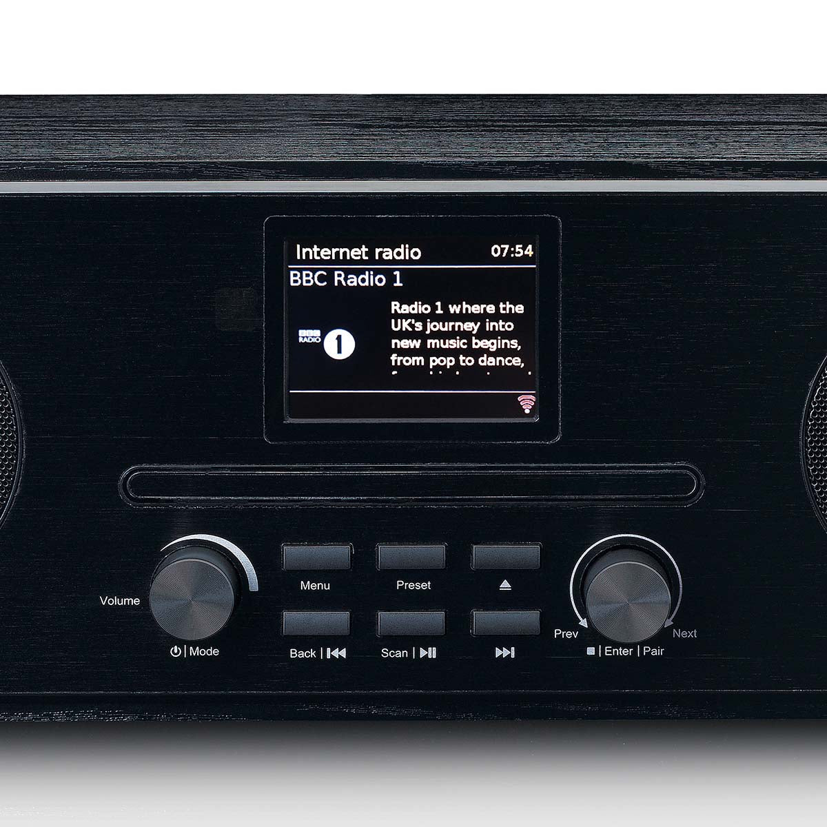 Lenco DIR-261BK – Internetradio, DAB+/UKW, Bluetooth – Schwarz