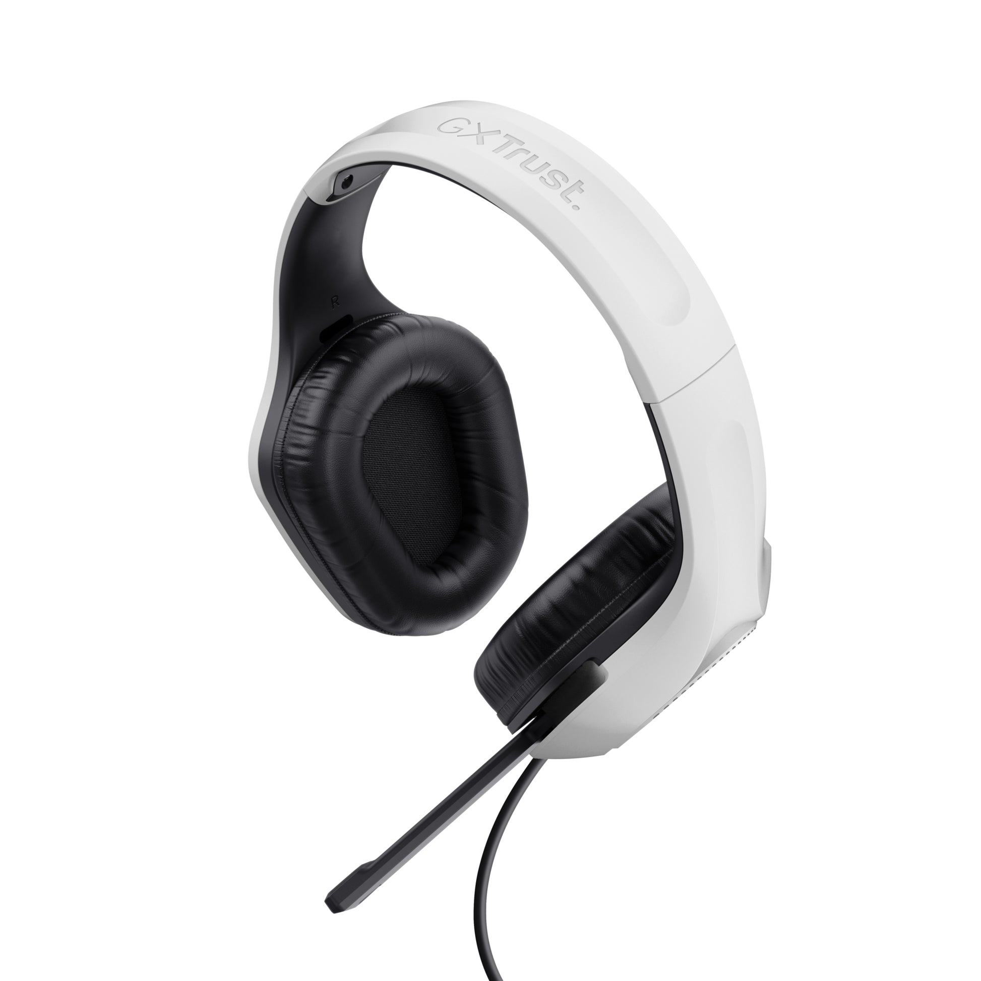 Trust GXT415 Zirox Gaming-Headset – Over-Ear, Stereo, Kabelgebunden, 3,5 mm Klinke, Weiss