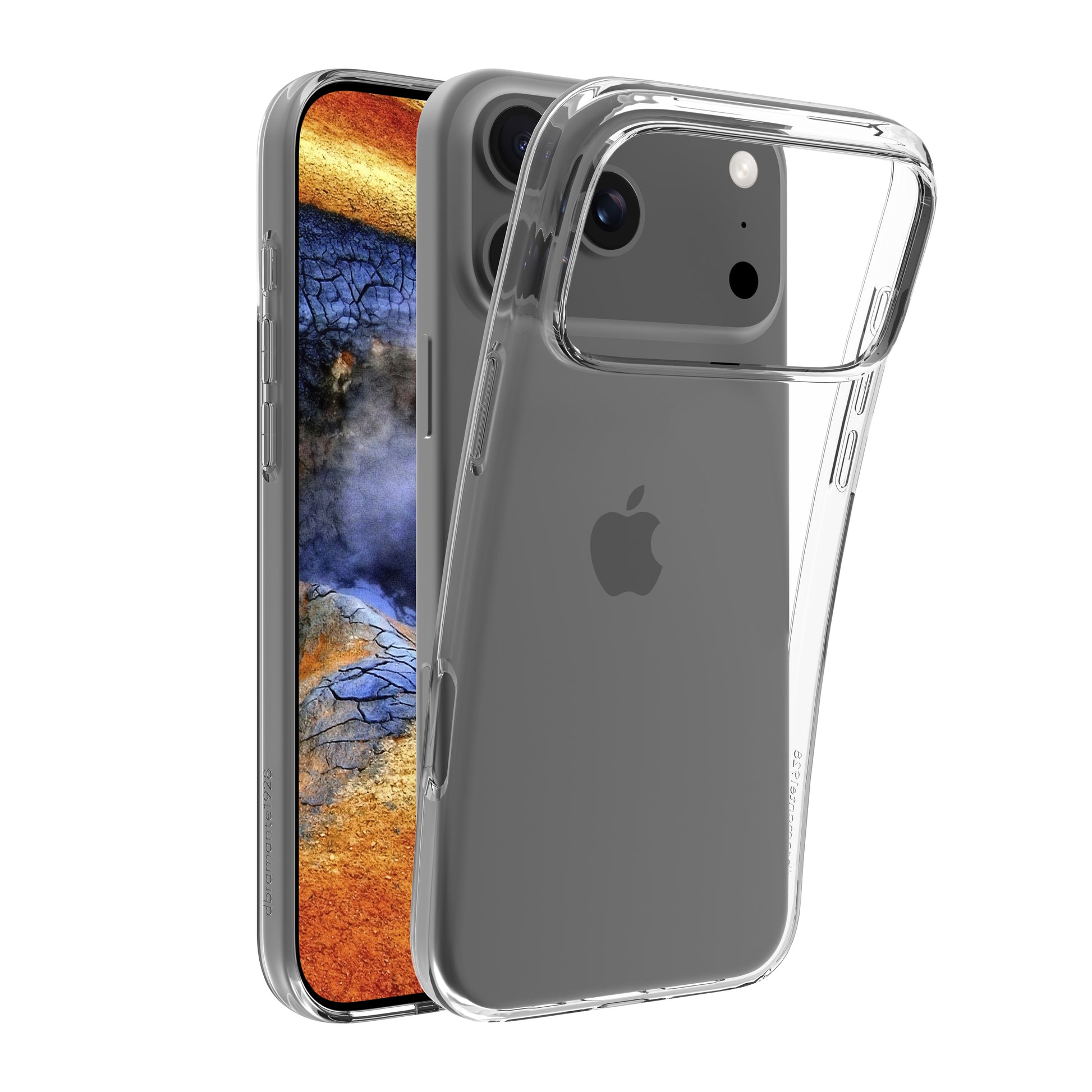 dbramante1928 Greenland Backcover – für Apple iPhone 17 Pro Max, Transparent, bis 1,2 m sturzsicher