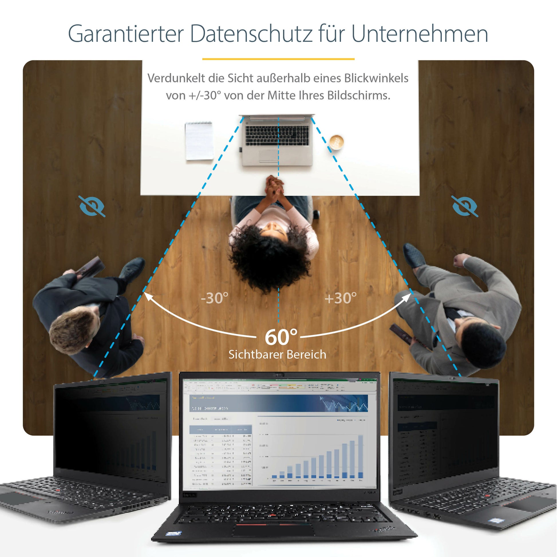 StarTech.com Displayschutz für 14" Laptop