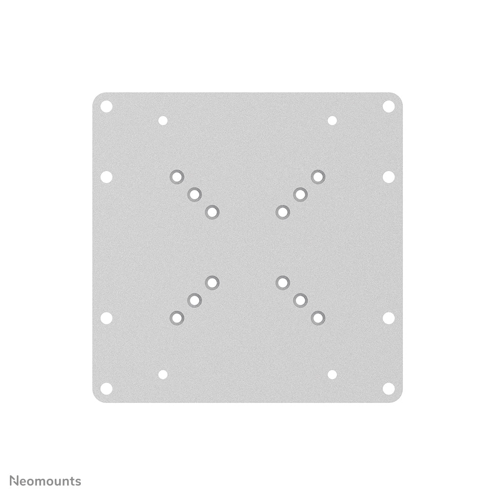 Neomounts FPMA-VESA200 – VESA-Adapter, 200×200, Max. Tragkraft 35 kg, für 22–42" Displays, Silber