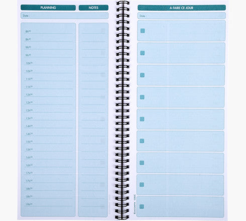 Exacompta Kalender-Einlage – 1 Tag/Seite, 29,7 × 14,0 cm