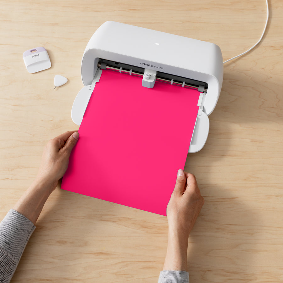 Cricut Aufbügelfolie – 3 Stück – Neonpink, Neongelb und Neonorange – 241 × 305 mm – für Cricut Joy Xtra