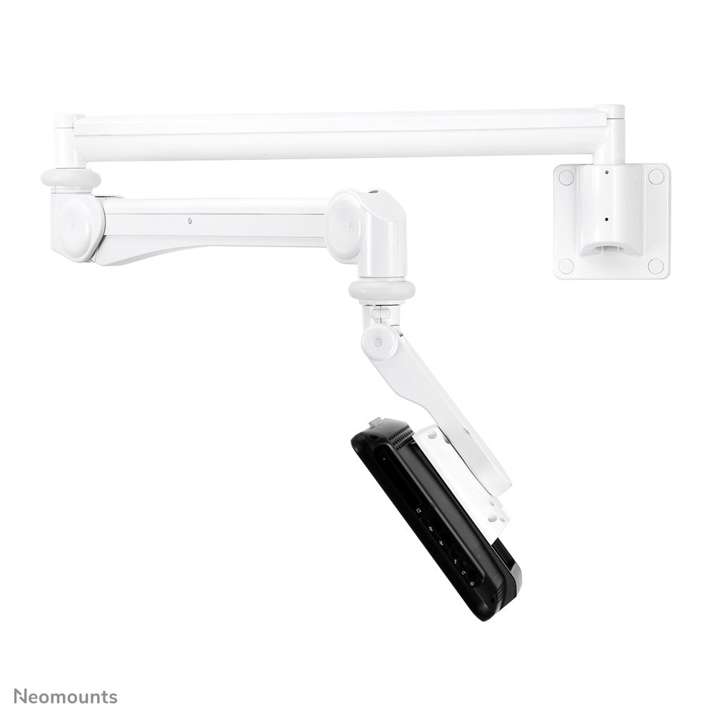 Neomounts Wandhalterung, Wand, bis 24", 3 kg, höhenverstellbar, Neigen/Schwenken, weiss