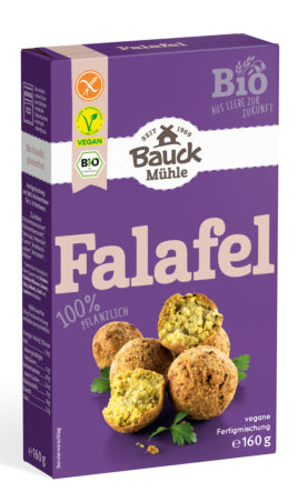 Bauck Mühle Bio Falafel-Mix, glutenfrei – 160 g