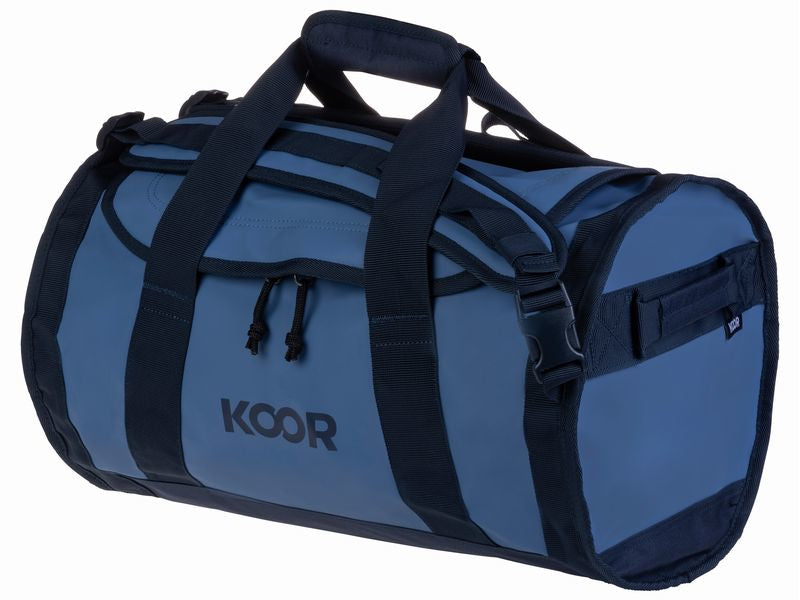KOOR Sporttasche Misty Skies – 30 L, aus rPET, Blau, 30,5 × 40 × 50 cm