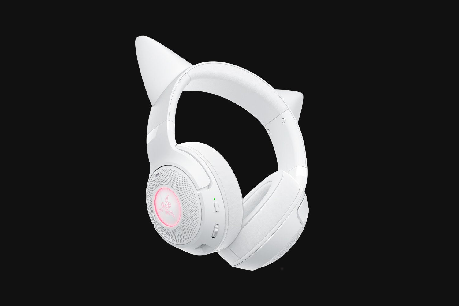 Razer Kraken Kitty BT V2 – Over-Ear Gaming-Headset – Bluetooth – ANC, Surround – Weiss – für Mobile – bis 40 h