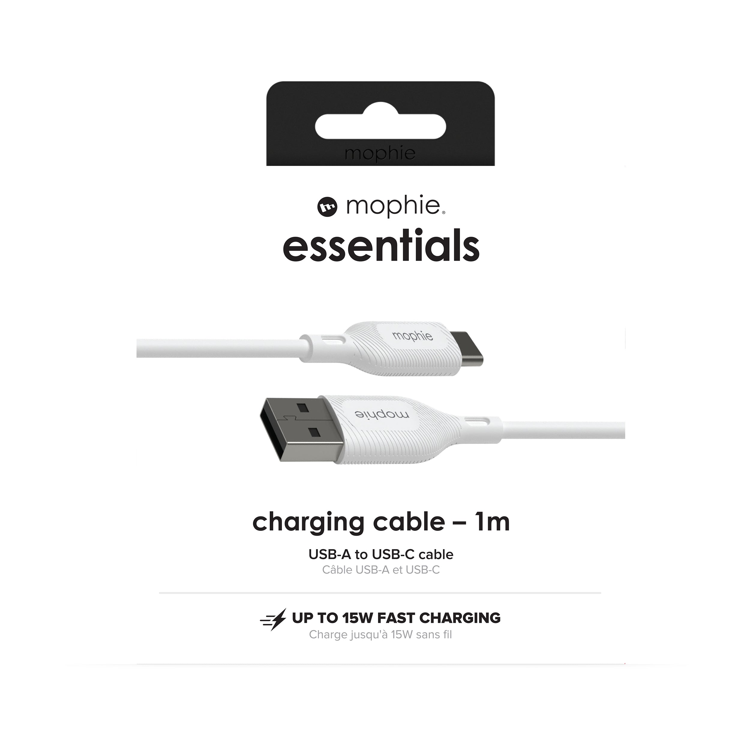 Mophie – USB-Kabel, USB-A zu USB-C, 1 m