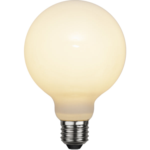 Star Trading Leuchtmittel E27 Globus (G95) – 800 lm, 7,5 W, Warmweiss 2700 K – IP44 – 5 Stk. – Glas – 375-86