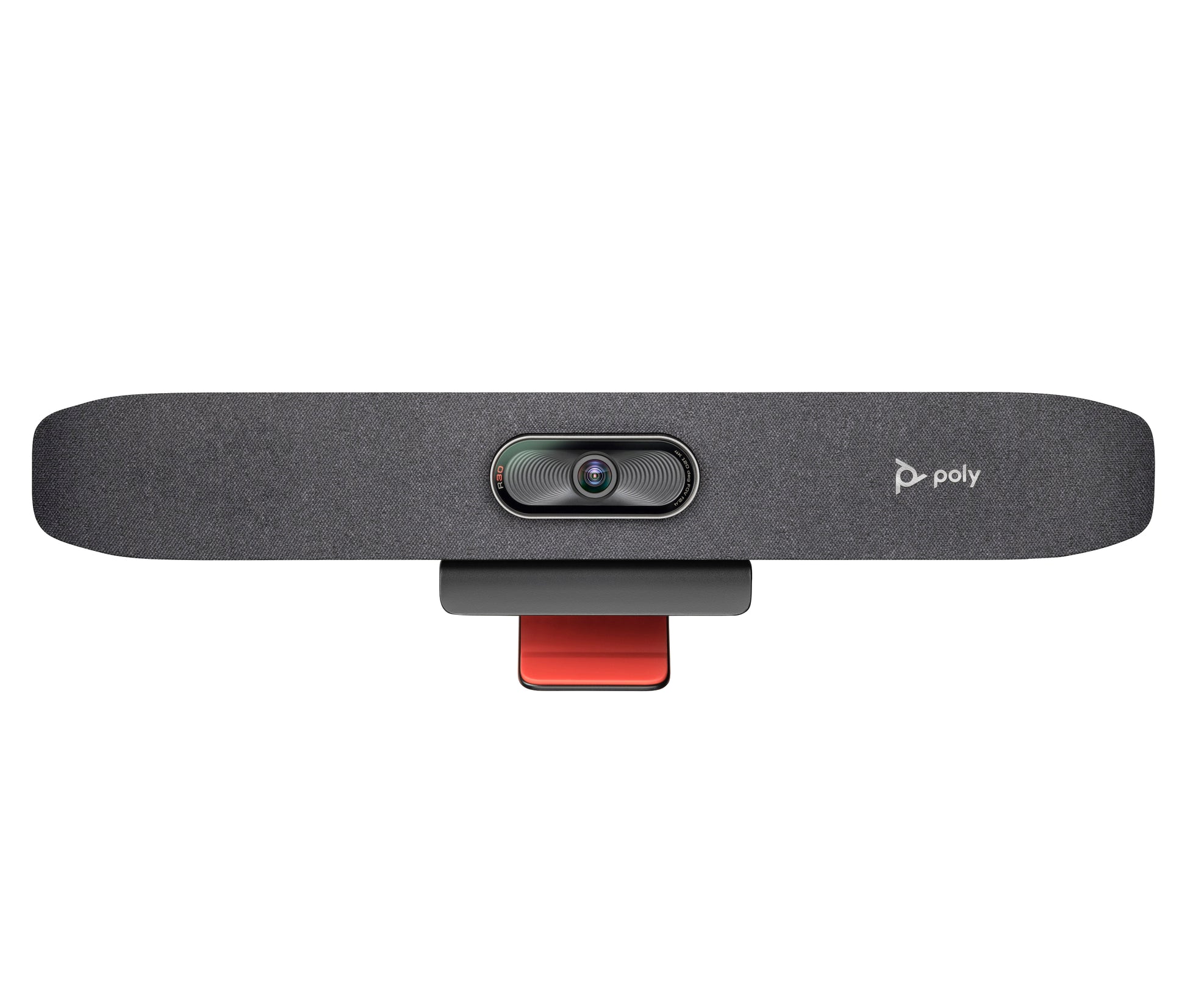 Poly Studio R30 Videobar – 4K Ultra HD, 5× digitaler Zoom – Grau