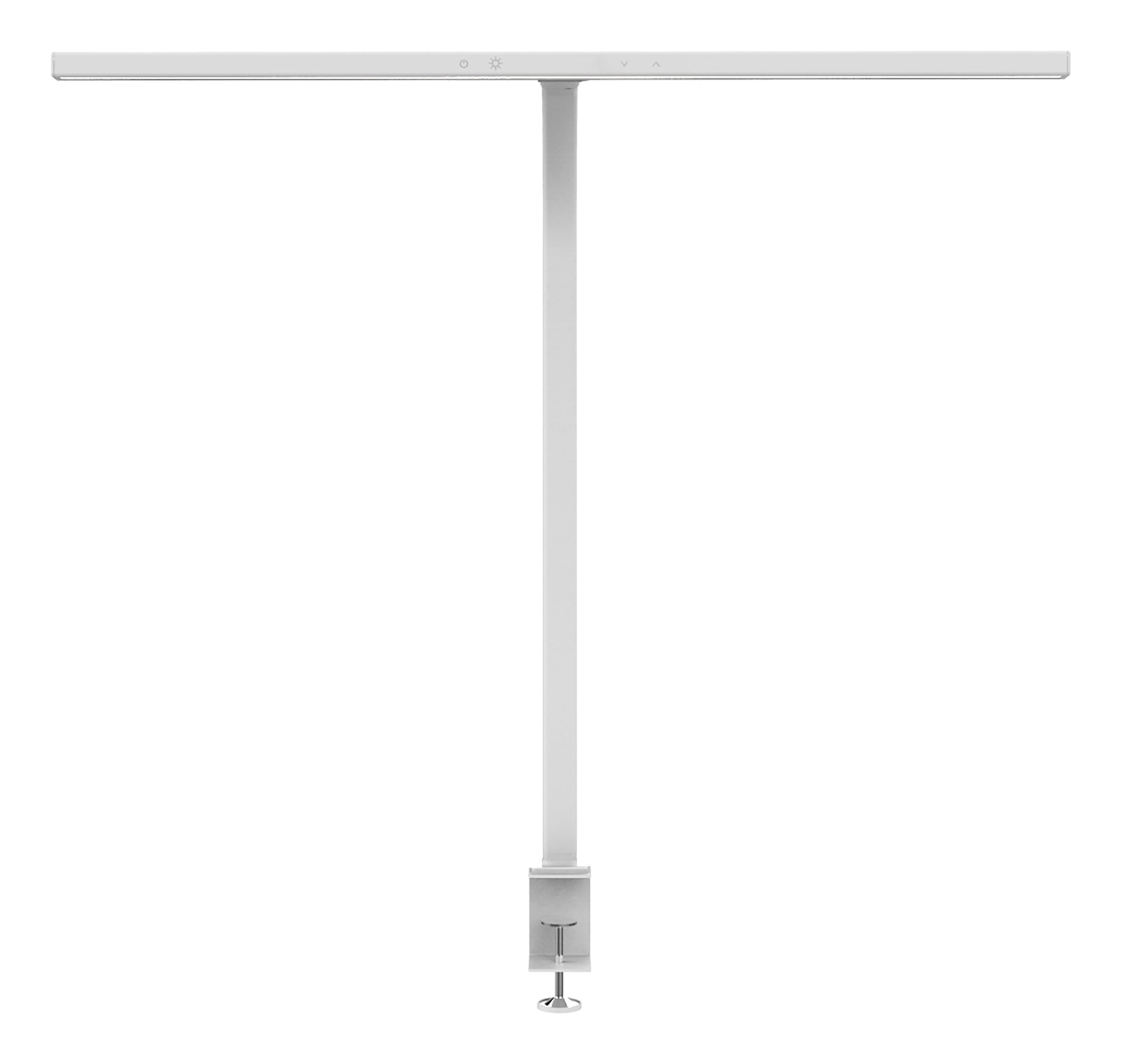 Unilux STRATA Tischleuchte mit Klemmfuss – 3000–6500 K, 2046 lm, weiss