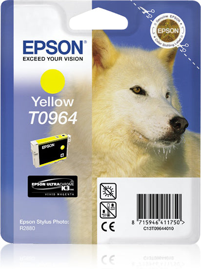 Epson Tintenpatrone T0964, Gelb – für Inkjetdrucker/Multifunktionsgeräte