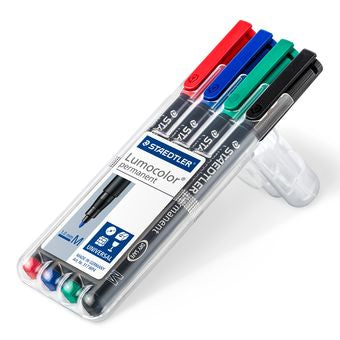 Staedtler Permanent Marker – sortiert, 4er Set